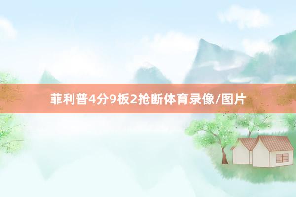 菲利普4分9板2抢断体育录像/图片